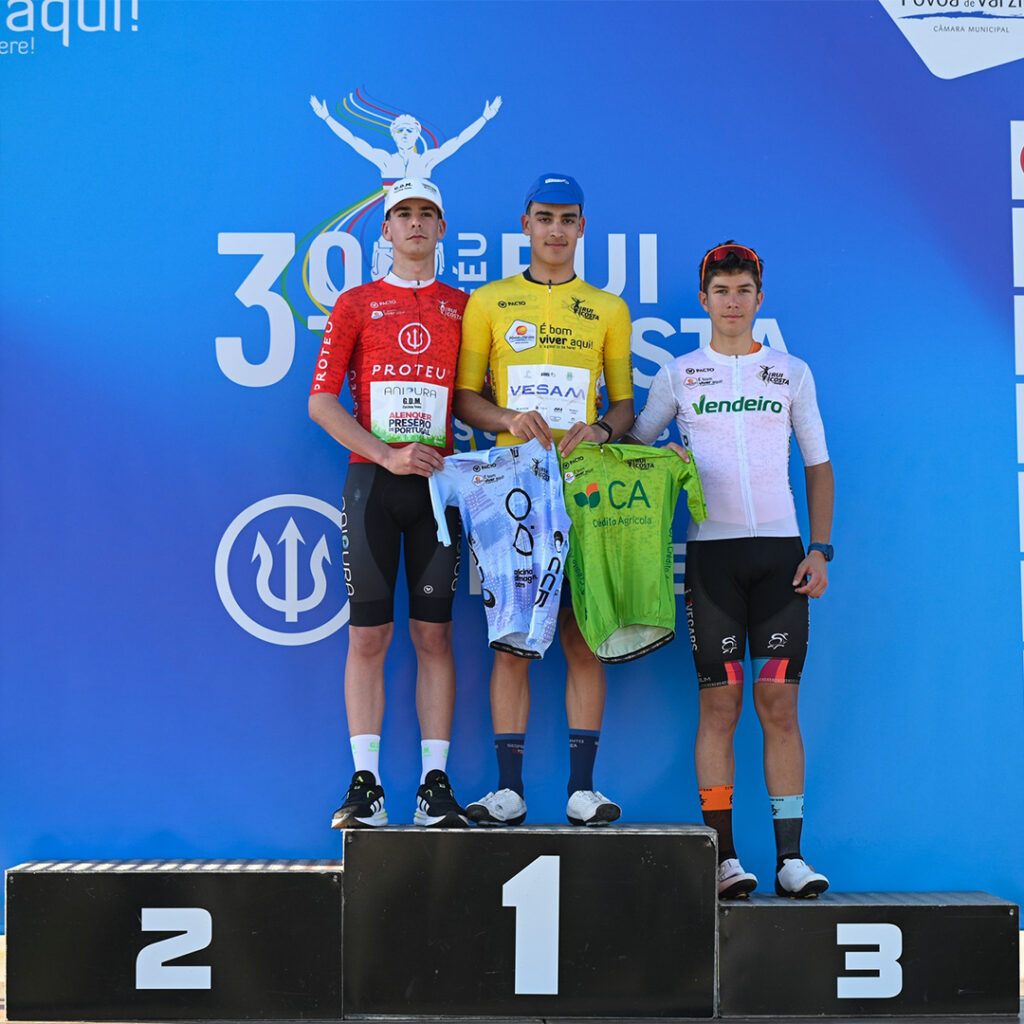 Pódio Troféu Rui Costa